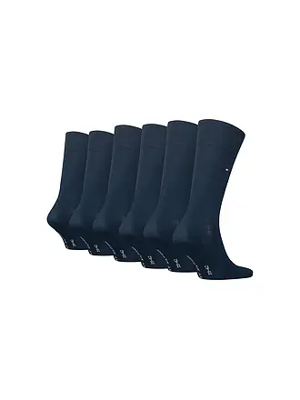 TOMMY HILFIGER | Calcetines Pkg. de 6 azul marino oscuro | dunkelblau